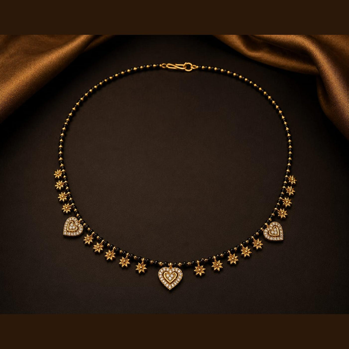 Heart Motif Mangalsutra