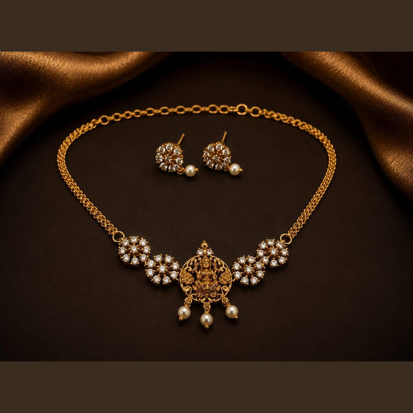 Lakshmi Temple Necklace Set